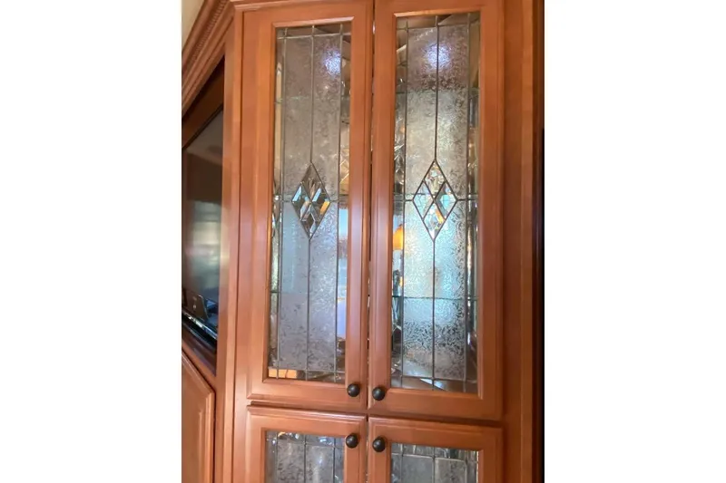 Slide: The Image of Built-in stainless steel microwave in Summerset 21' x 106' model, 2007. - 317