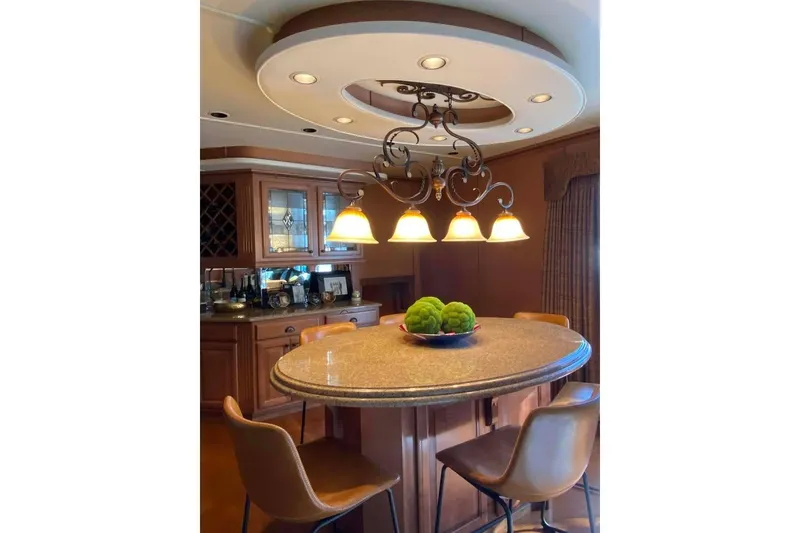 Slide: The Image of Kitchen sink with dual basins and modern faucet in a 2007 Summerset 21' x 106' model. - 319