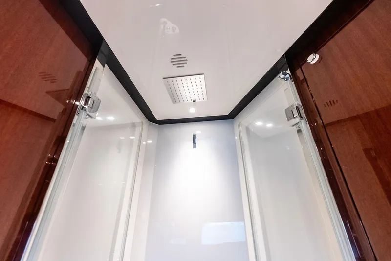 Slide: The Image of Luxurious shower area in 2021 Riva 56 Rivale yacht. - 51