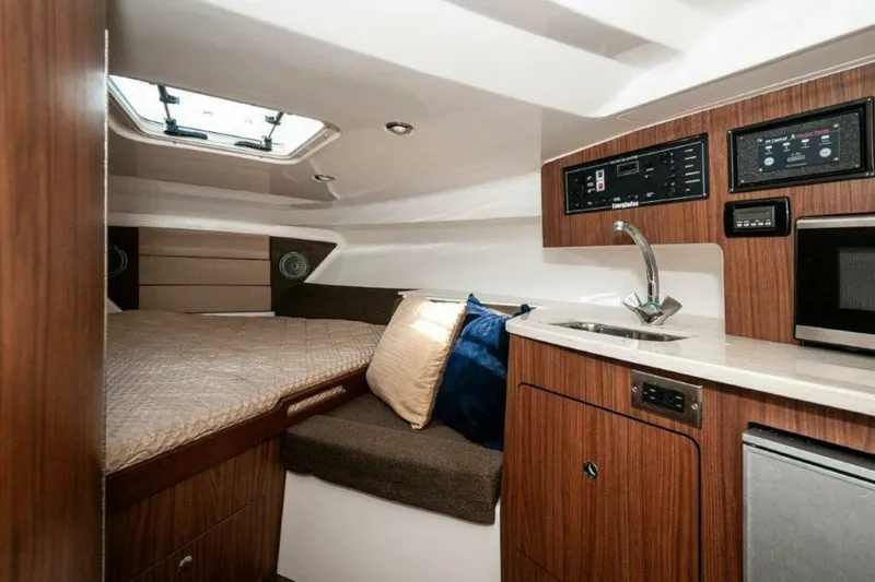 Slide: The Image of 2018 Everglades 350 LX- Galley - 5