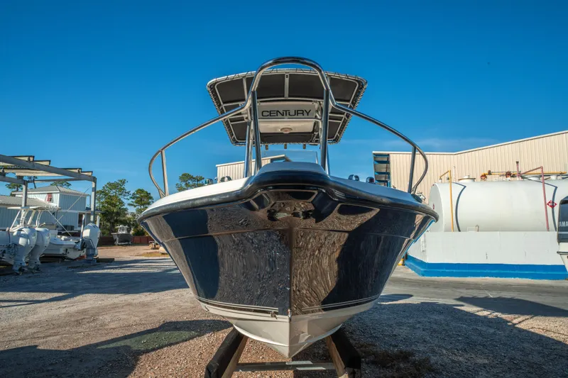 Slide: The Image of Century 2001 model boat from 2006, displayed outdoors on a sunny day. - 3