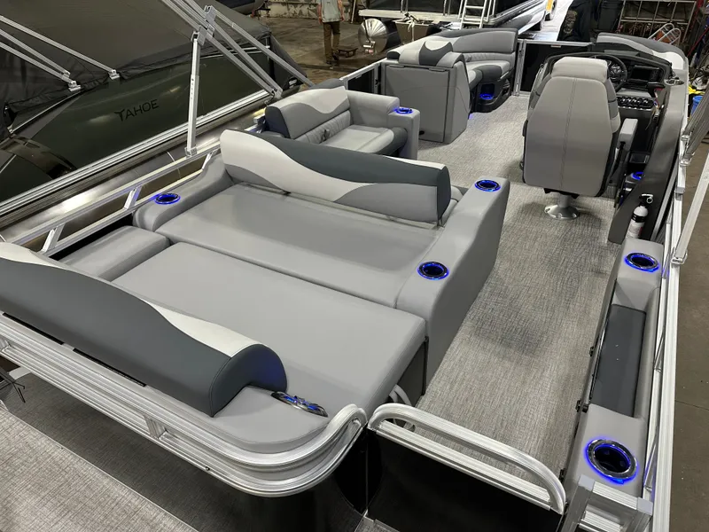 Slide: The Image of Tahoe LTZ 2385 Swingback (VRL) Tritoon & Honda 4-Stroke EFI 2025 - 26