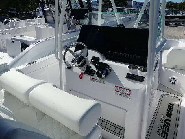 Slide: The Image of Twin Vee 240 Center Console GFX 2026 - 8