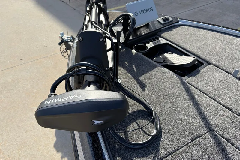 Slide: The Image of 2026 Nitro Z19 XL Pro boat with Garmin equipment on deck. - 15