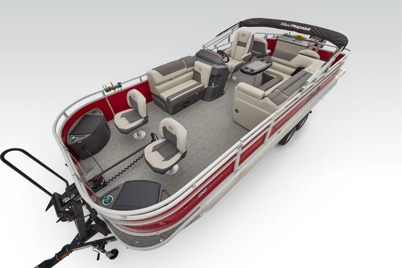 Slide: The Image of Sun Tracker Fishin' Barge 22 DLX 2026 - 28