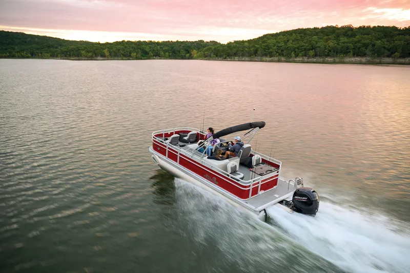 Slide: The Image of Sun Tracker Fishin' Barge 22 DLX 2026 - 77