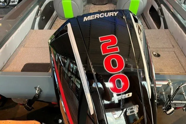 Slide: The Image of 2026 Ranger VX1888 WT boat with Mercury 200 Pro V8 engine. - 11