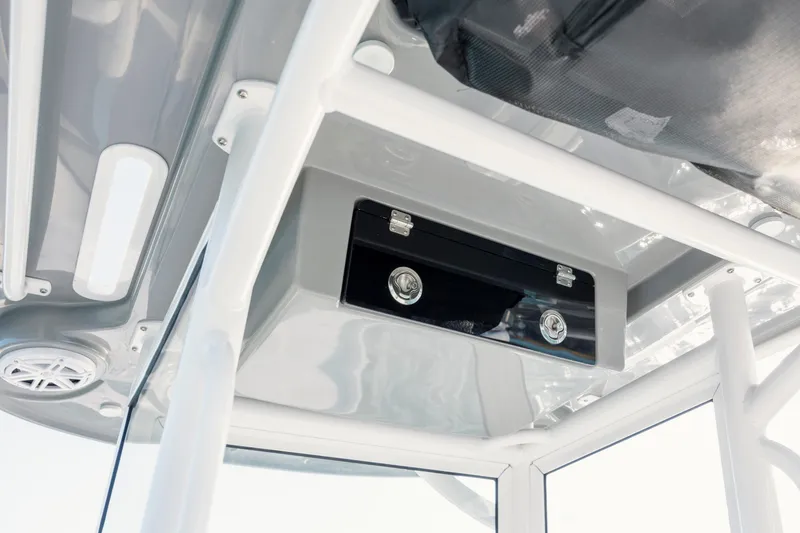 Slide: The Image of Interior view of Caymas 26 HB 2026 boat deck. - 23