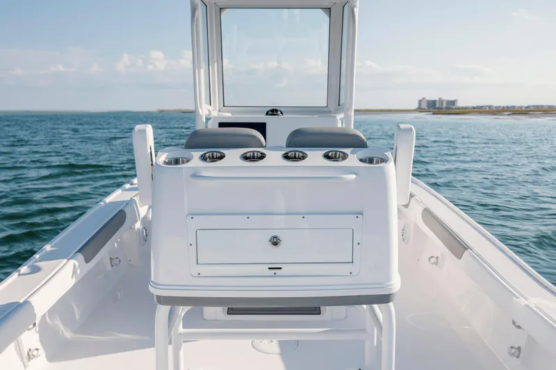 Slide: The Image of Caymas 26 HB 2026 on open sea, modern design. - 24