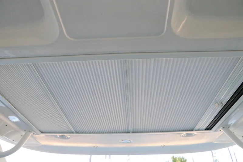 Slide: The Image of 2026 Chaparral 280 OSX dashboard with sleek black and chrome accents. - 36