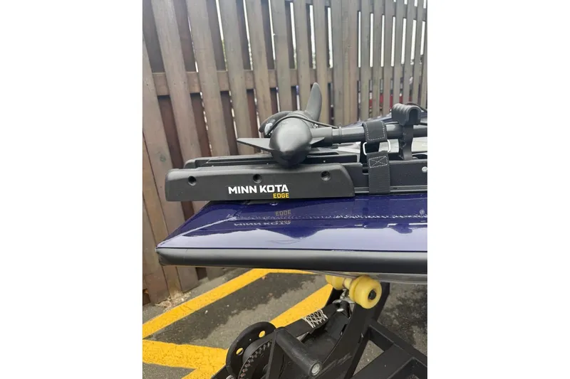 Slide: The Image of 2020 Tracker Pro Team 175 TF with Minn Kota Edge trolling motor. - 7