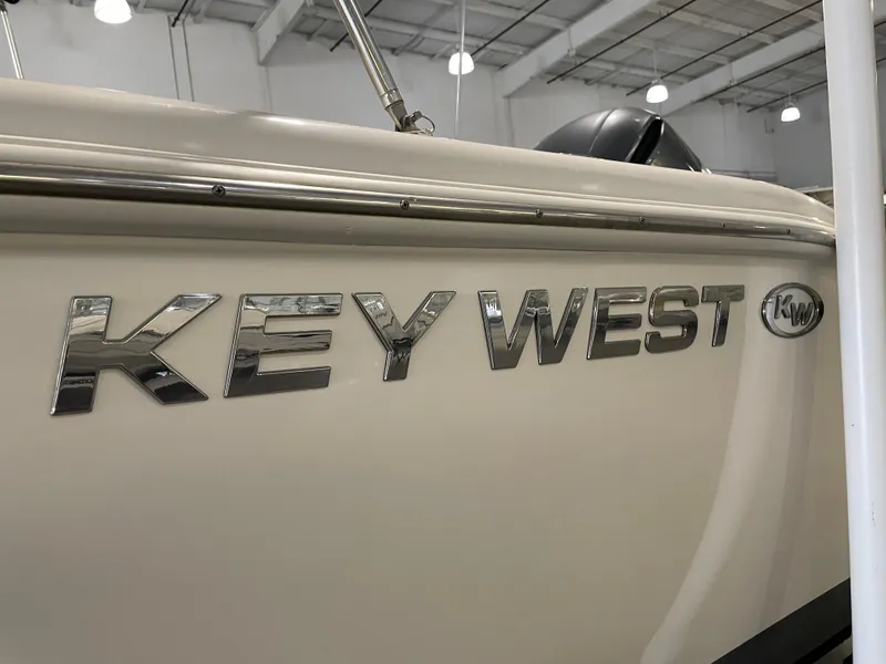Slide: The Image of Fresh water access on 2022 Key West 239 DFS boat. - 39