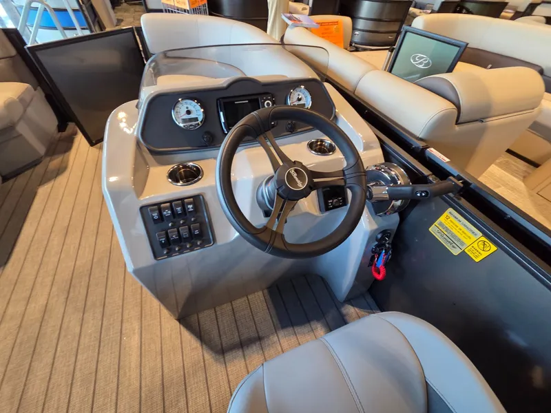 Slide: The Image of Interior view of Bentley Pontoons FISH 200 FISH N CRUISE 2026 helm. - 11