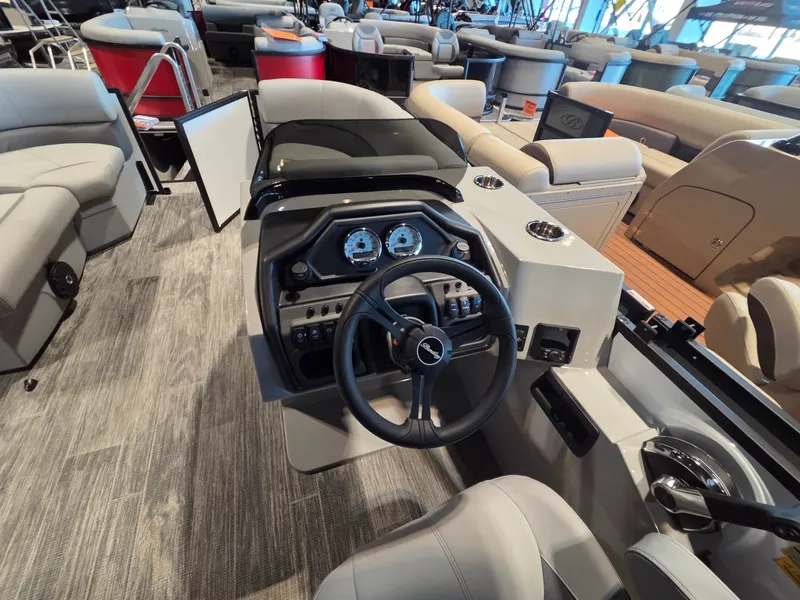 Slide: The Image of Interior view of Bentley Pontoons Legacy 200 Cruise XL 2026. - 12