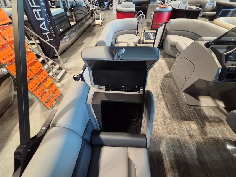 Slide: The Image of Interior of Bentley Pontoons Legacy 200 Cruise XL 2026. - 16