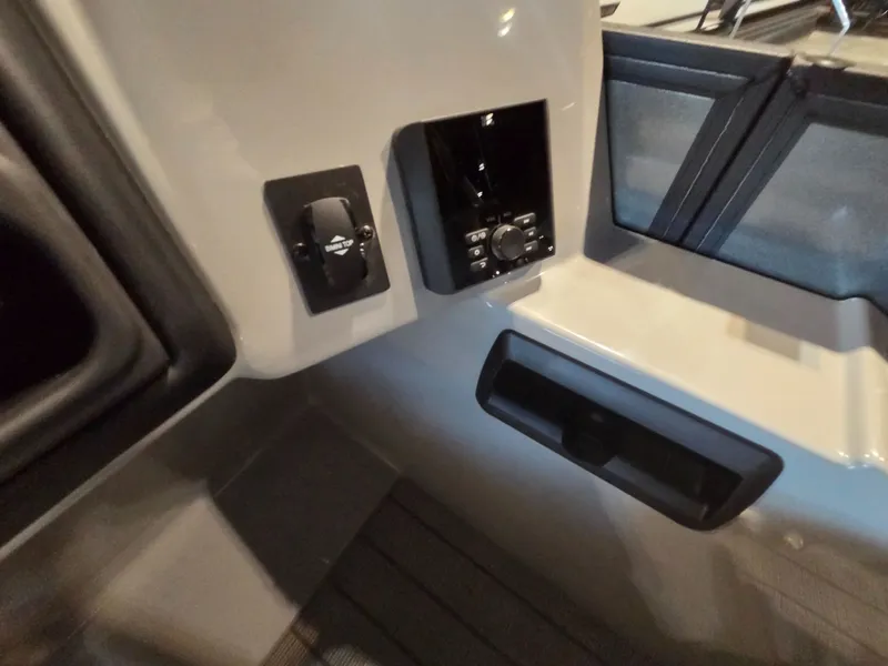 Slide: The Image of Interior view of Bentley Pontoons Legacy 220 Navigator 2026. - 15