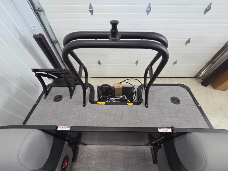 Slide: The Image of 2026 Bentley Pontoons Legacy 223 Navigator interior view. - 25