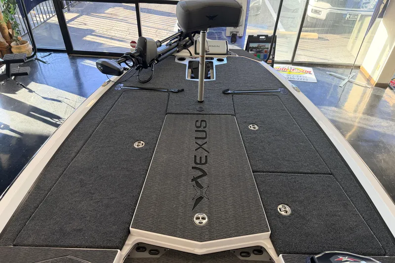 Slide: The Image of 2026 Vexus VXS20 boat interior with sleek design and advanced features. - 14