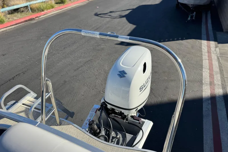 Slide: The Image of 2023 Nepallo 22TL boat with Suzuki outboard motor on a sunny day. - 17