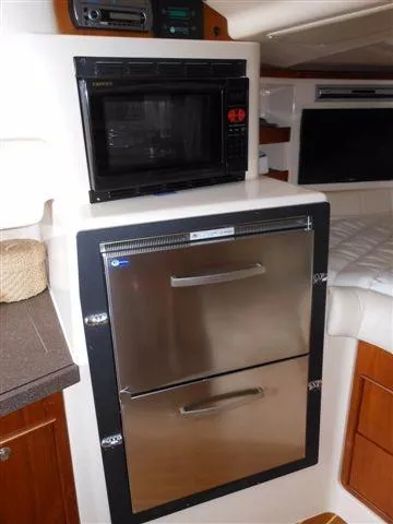 Slide: The Image of Galley area of 2007 Grady-White Express 360 yacht. - 11