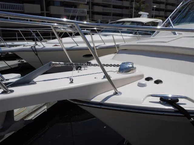 Slide: The Image of 2007 Grady-White Express 360 boat deck with anchor. - 40