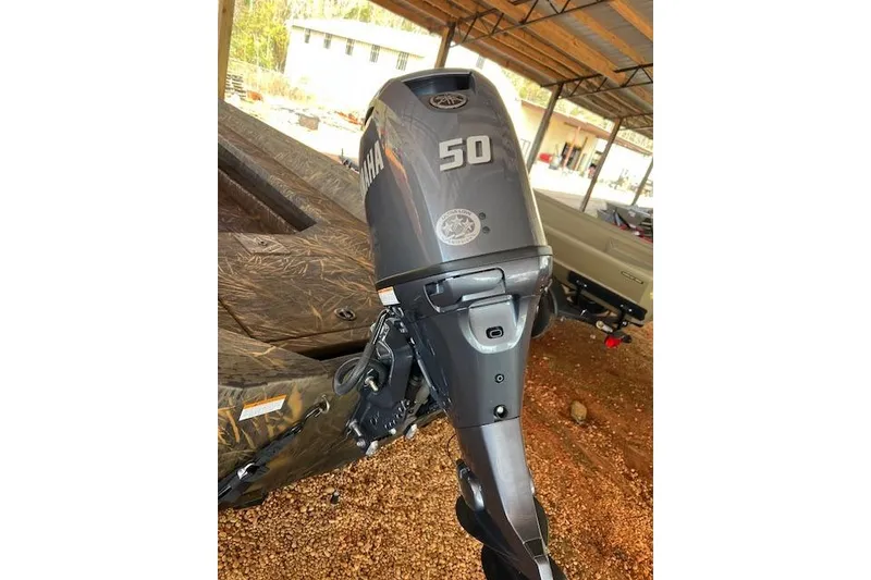 The Image of 2026 G3 Gator Tough 17 DK boat with Yamaha 50 outboard motor. - 1