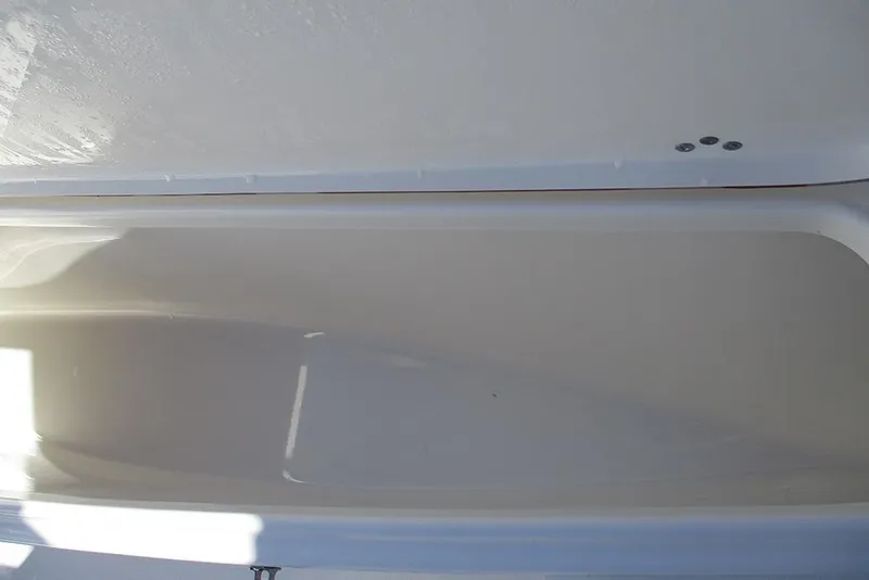 Slide: The Image of Storage compartment of 2026 Sea Pro 262 Offshore boat, featuring a sleek, spacious design. - 15