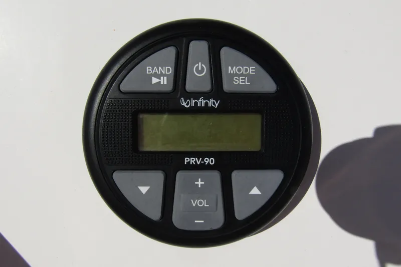 Slide: The Image of Infinity PRV-90 marine stereo control on 2019 Clearwater Sportfishing Boats 2200 CC. - 19