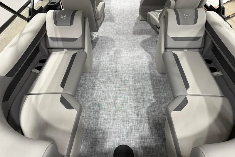 Slide: The Image of 2026 Premier 220 Sunscape RF-CL interior with luxurious seating and modern design. - 11