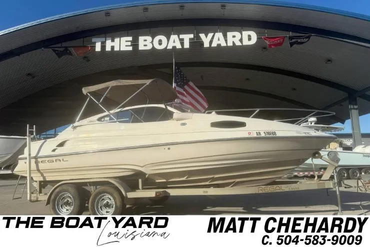 The Image of 1998 Regal 2250 LSC boat on trailer at The Boat Yard, Louisiana. - 0
