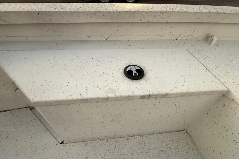 Slide: The Image of 2019 G3 Bay 22 DLX boat on trailer at sunset by the water. - 14