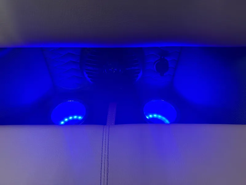 Slide: The Image of Bentley Pontoons Elite 200HP 223 Swingback Tritoon 2026 - 33