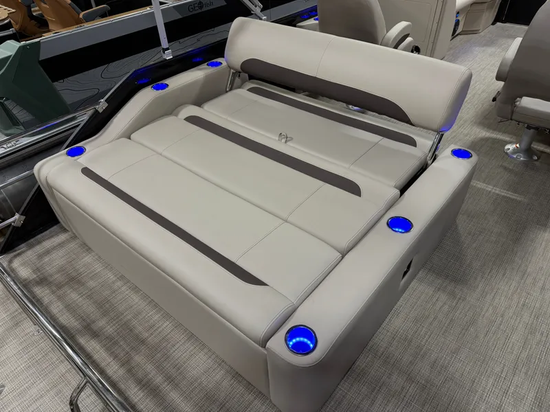 Slide: The Image of Bentley Pontoons Legacy 200HP Swingback 223 Tritoon 2025 - 20