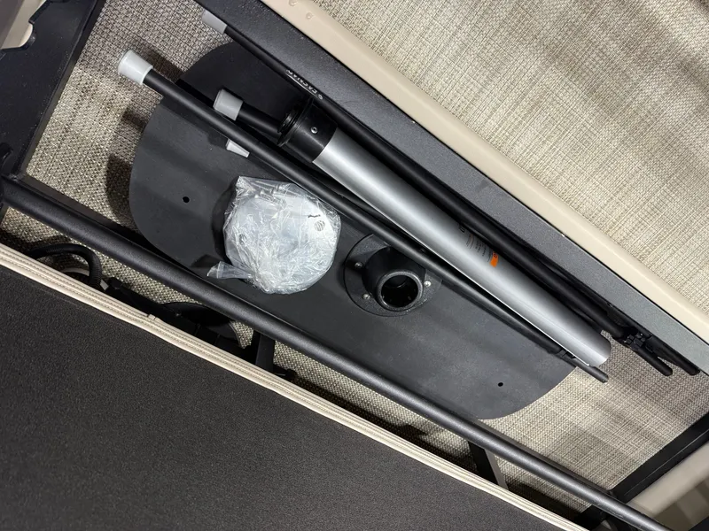 Slide: The Image of Bentley Pontoons Legacy 200HP Swingback 223 Tritoon 2025 - 25