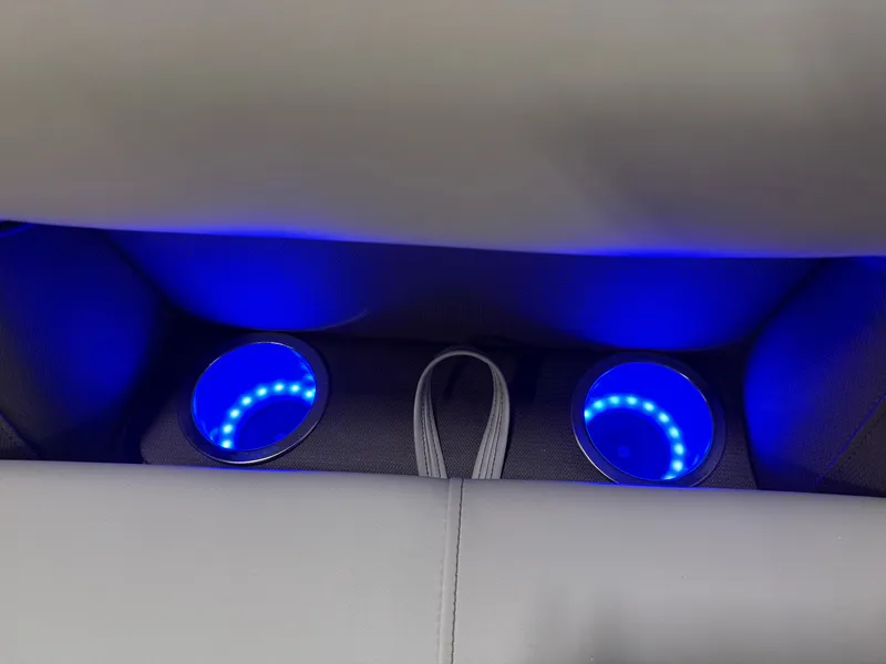 Slide: The Image of Bentley Pontoons Legacy 200HP Swingback 223 Tritoon 2025 - 32