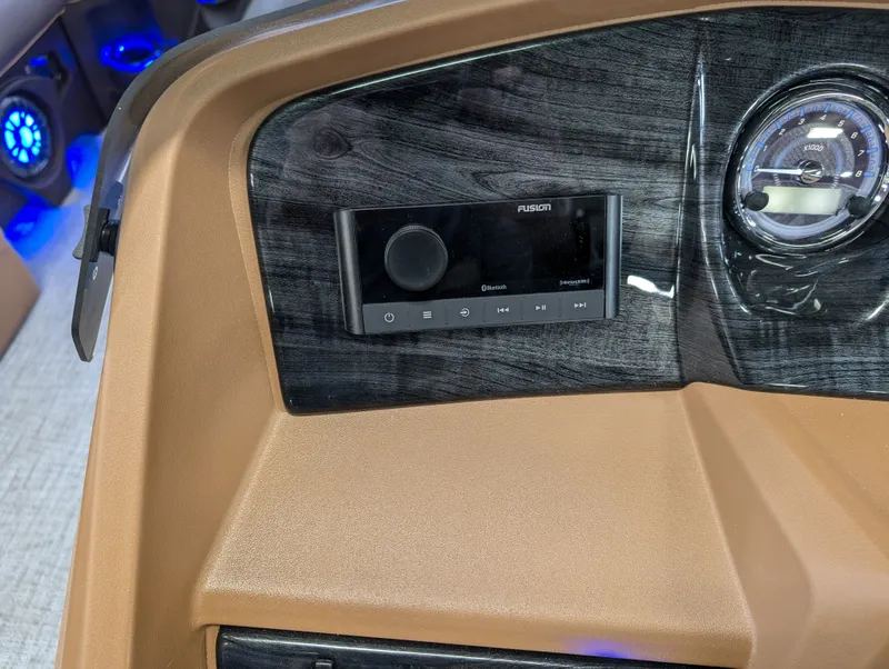 Slide: The Image of Tahoe LTZ 2385 Quad Lounge Shift Flip Tritoon & Honda 4-Stroke EFI 2025 - 14