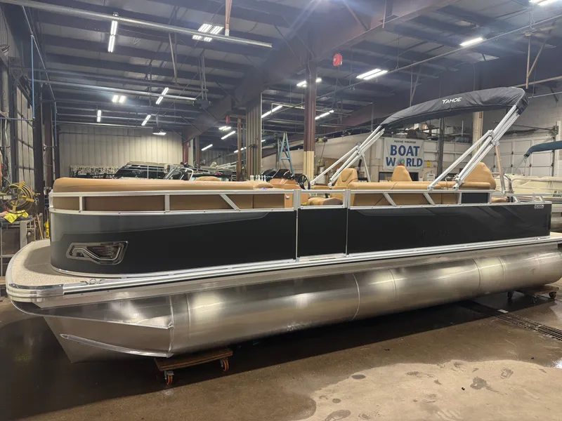 Slide: The Image of Tahoe Sport 2385 Rear Fish Tritoon & Honda 4-Stroke EFI 2026 - 52