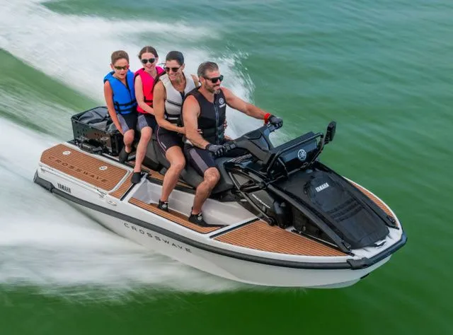 Slide: The Image of Yamaha Crosswave® Fishing With Walkaround Deck 2026 - 1