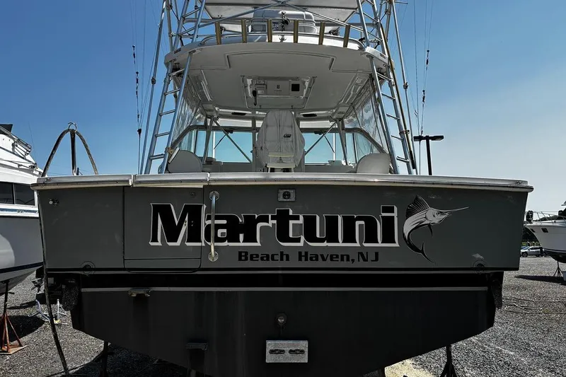 Slide: The Image of 2002 Luhrs 40 Open boat named "Martuni" in Beach Haven, NJ. - 4