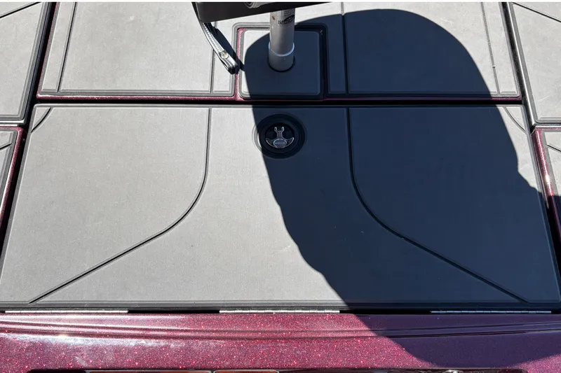 Slide: The Image of 2026 Nitro Z19 XL boat deck with sleek design and modern fittings. - 30