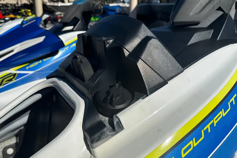 Slide: The Image of 2019 Yamaha WaveRunner VXR close-up, showcasing high output design details. - 11