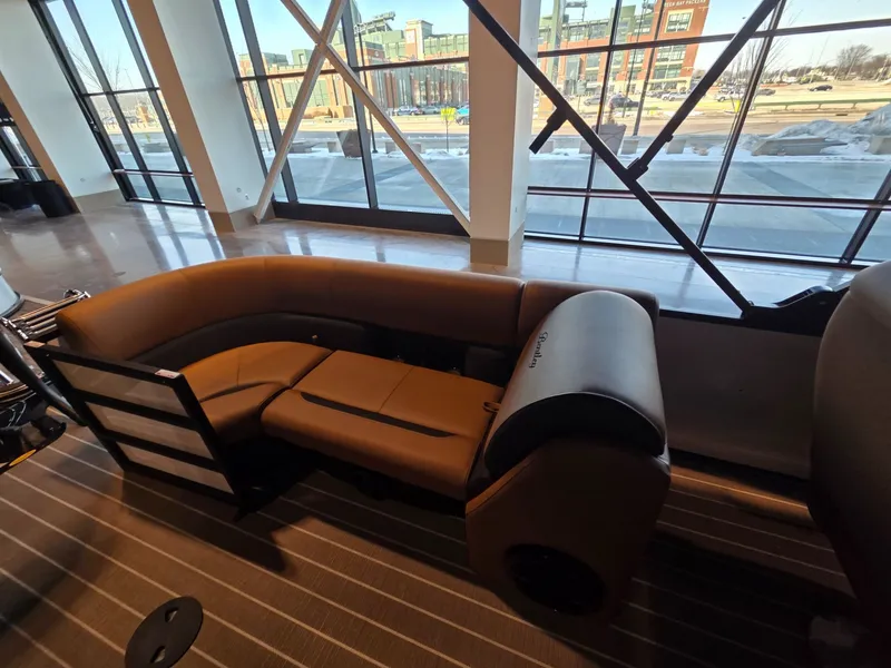 Slide: The Image of Interior of Bentley Pontoons Legacy 243 Navigator 2026. - 22