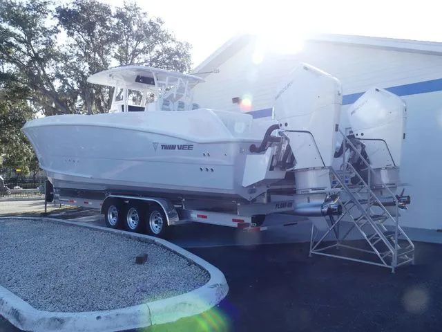 Slide: The Image of Twin Vee 340 Center Console GFX 2026 - 3