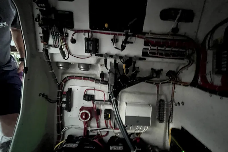 Slide: The Image of 2019 Release 208RX boat on trailer under clear sky. - 9