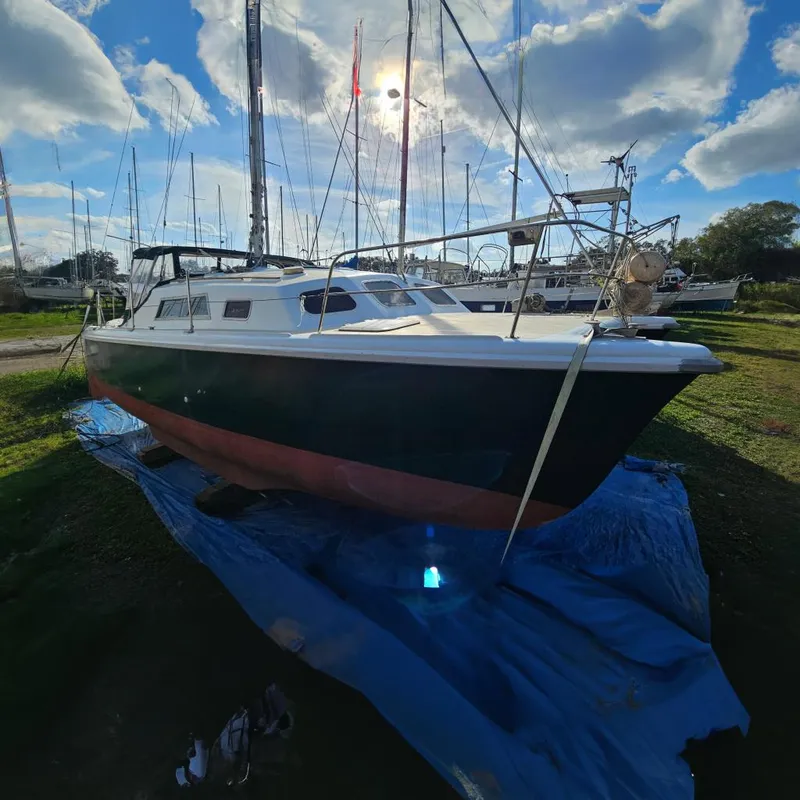 The Image of 35' Prout SnowGoose on the hard in Indiatown, FL. - 0