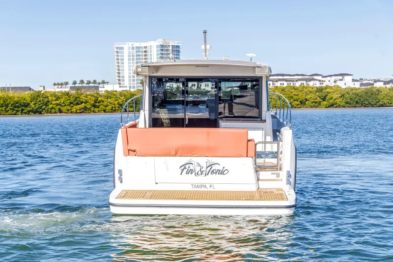 Slide: The Image of 2020 Sealine C390 yacht cruising in Tampa, Florida waters. - 10