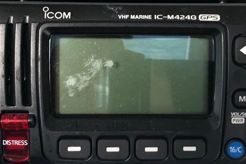 Slide: The Image of Digital compass display showing heading 204°M on Osprey 30 Fisherman, 2017 model. - 11