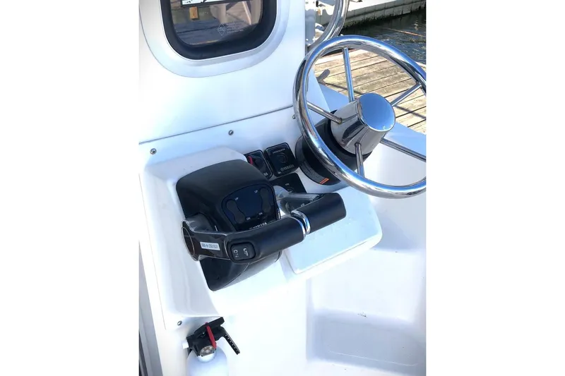 Slide: The Image of Storage compartment of 2017 Osprey 30 Fisherman with ropes and anchor. - 28