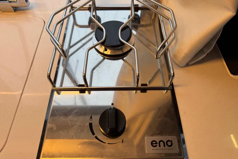 Slide: The Image of Stainless steel stove on Jeanneau NC 895 Sport Series 2, 2025 model. - 37