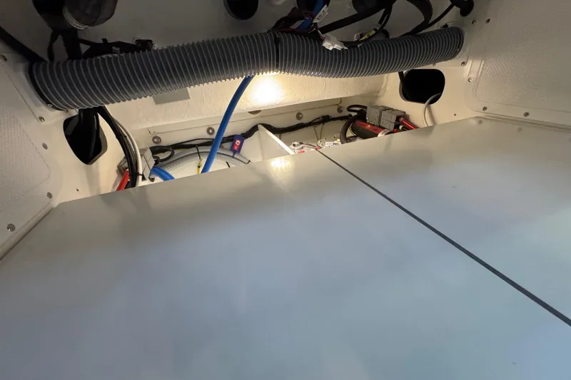 Slide: The Image of 2025 Jeanneau NC 895 Sport Series 2 interior wiring and components. - 42